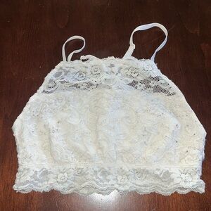 White lace bralette - size small